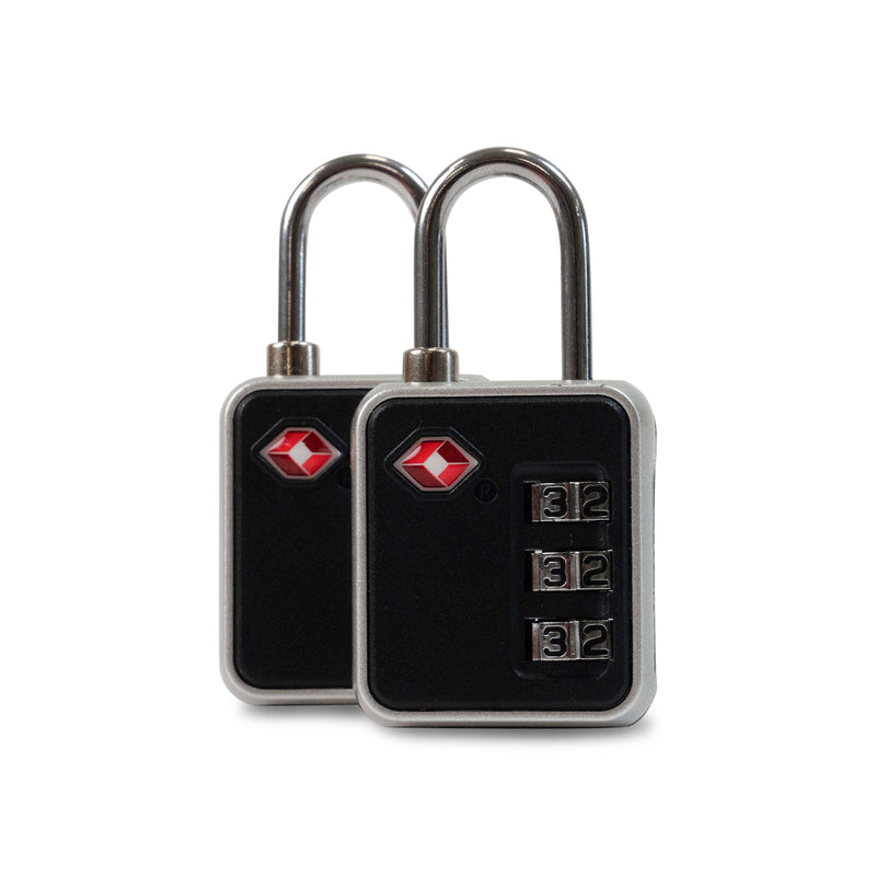 
        Shop Bentley Gris charbon Ensemble de 2 cadenas TSA à combinaison 3 chiffres Tracker in Canada at only $16.99 4th look
      