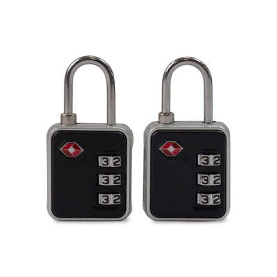 Shop Bentley Gris charbon Ensemble de 2 cadenas TSA à combinaison 3 chiffres Tracker in Canada at only $16.99 5th look