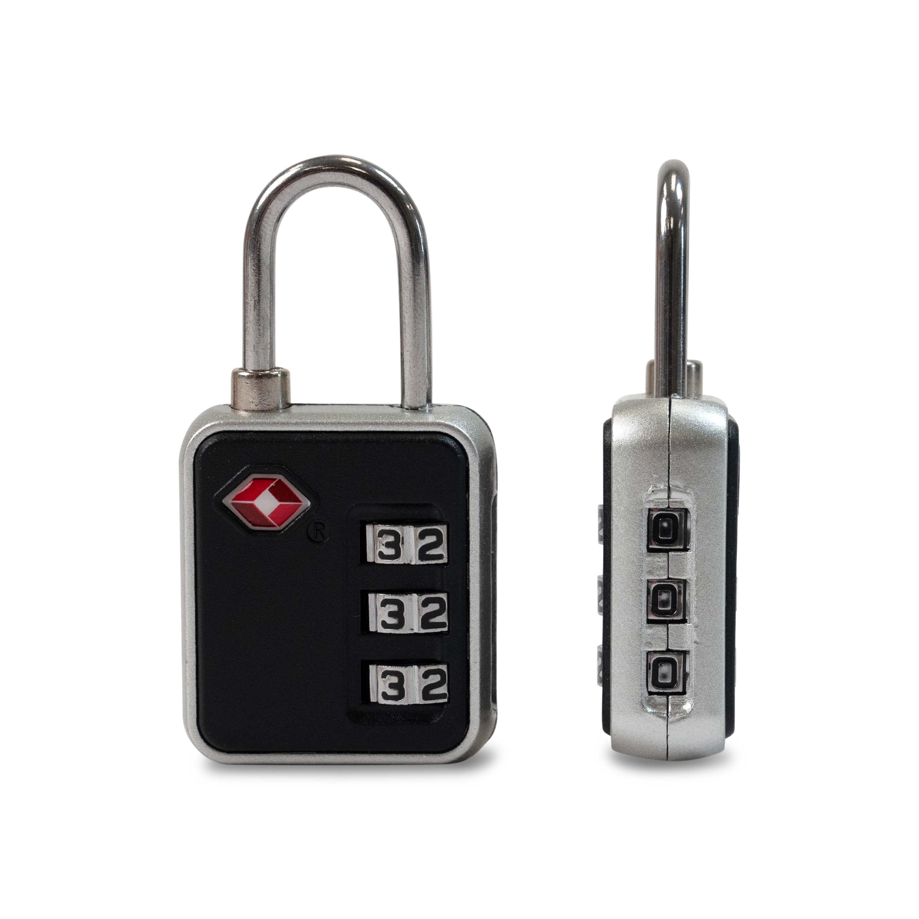 Shop Bentley Gris charbon Ensemble de 2 cadenas TSA à combinaison 3 chiffres Tracker in Canada at only $16.99 3rd look