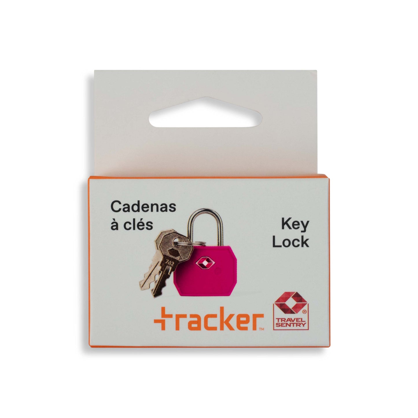 Cadenas à clé hexagonal TSA Tracker