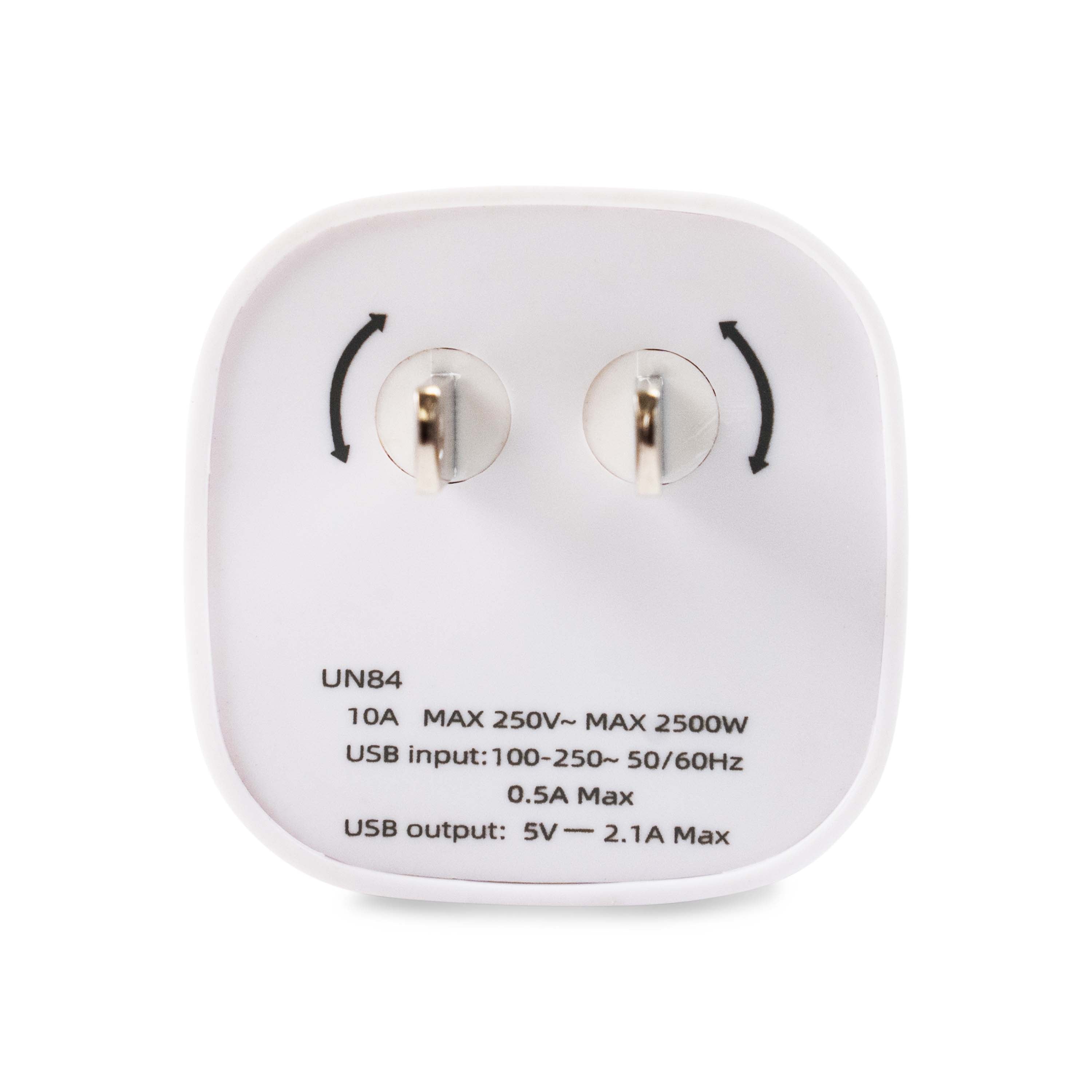 Shop Bentley Blanc Adaptateur USB 2 voies Tracker in Canada at only $19.99 2nd look