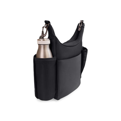 Shop Bentley Black Tracker Secure Hobo Bag Anti theft in Canada at only $69.99 3rd look
