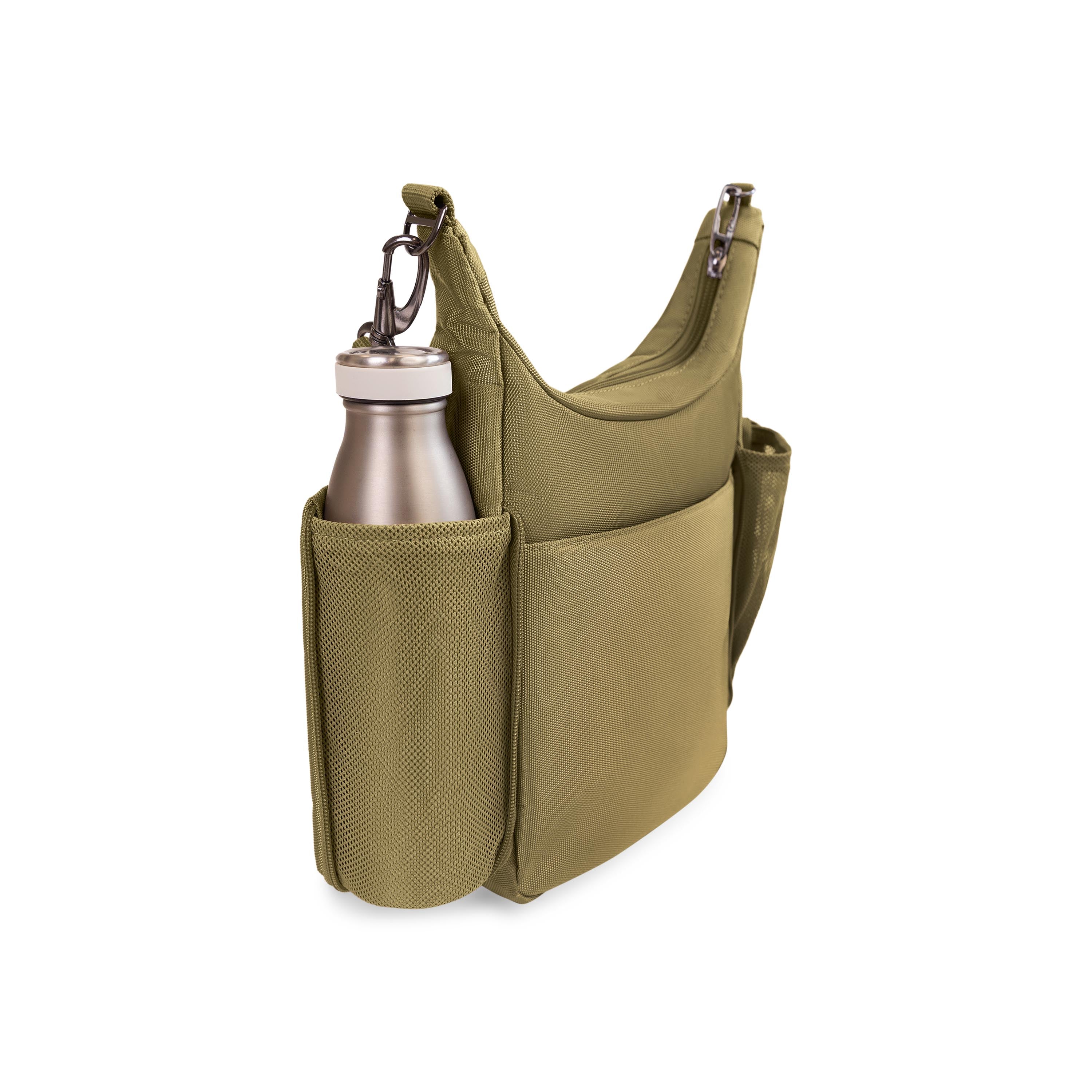 Shop Bentley Taupe Tracker Secure Sac hobo antivol in Canada at only $69.99 17th look