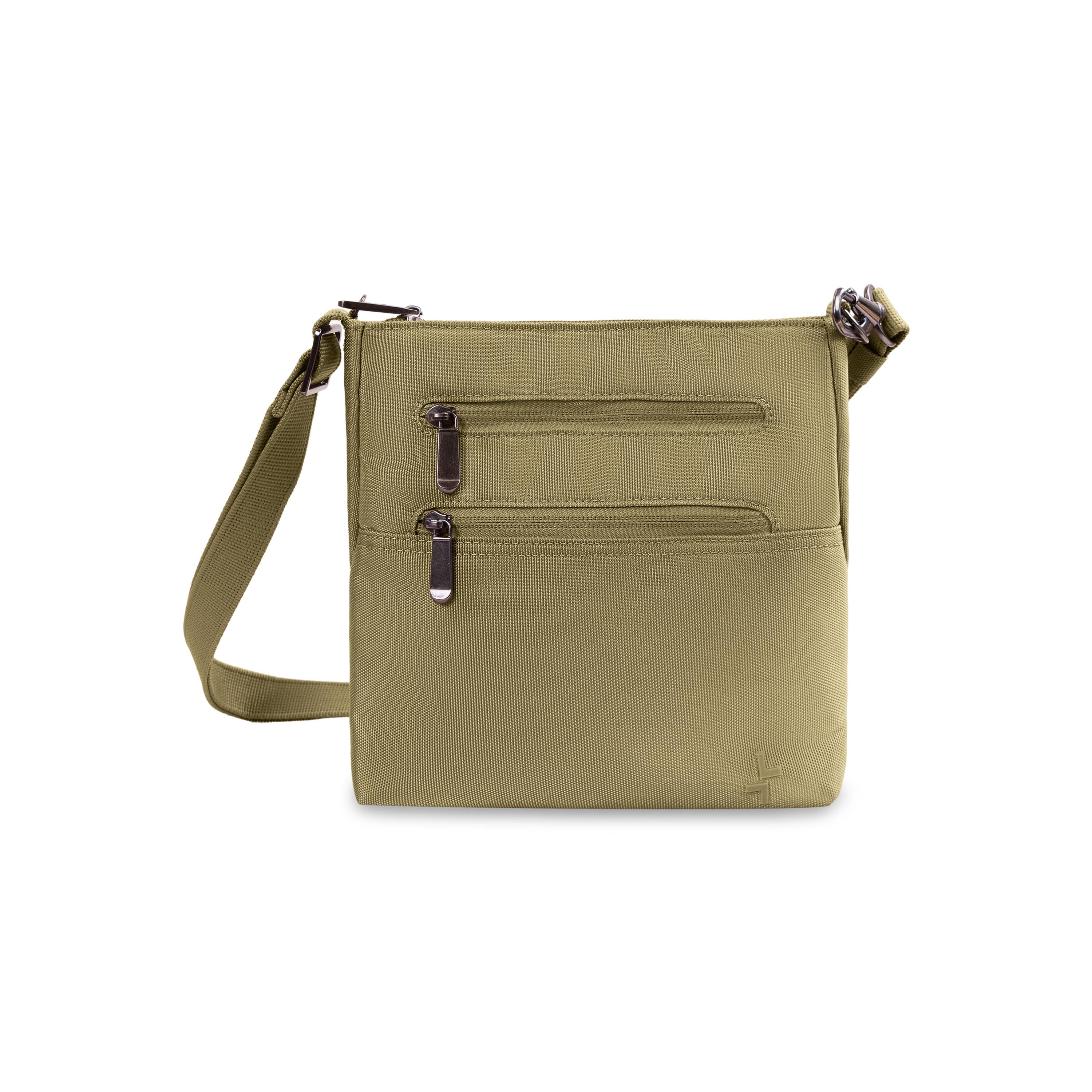 Shop Bentley Taupe Tracker Secure Sac bandoulière antivol in Canada at only $69.99 13th look