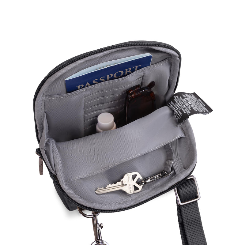 
        Shop Bentley Noir Tracker Secure Sac bandoulière antivol in Canada at only $59.99 6th look
      