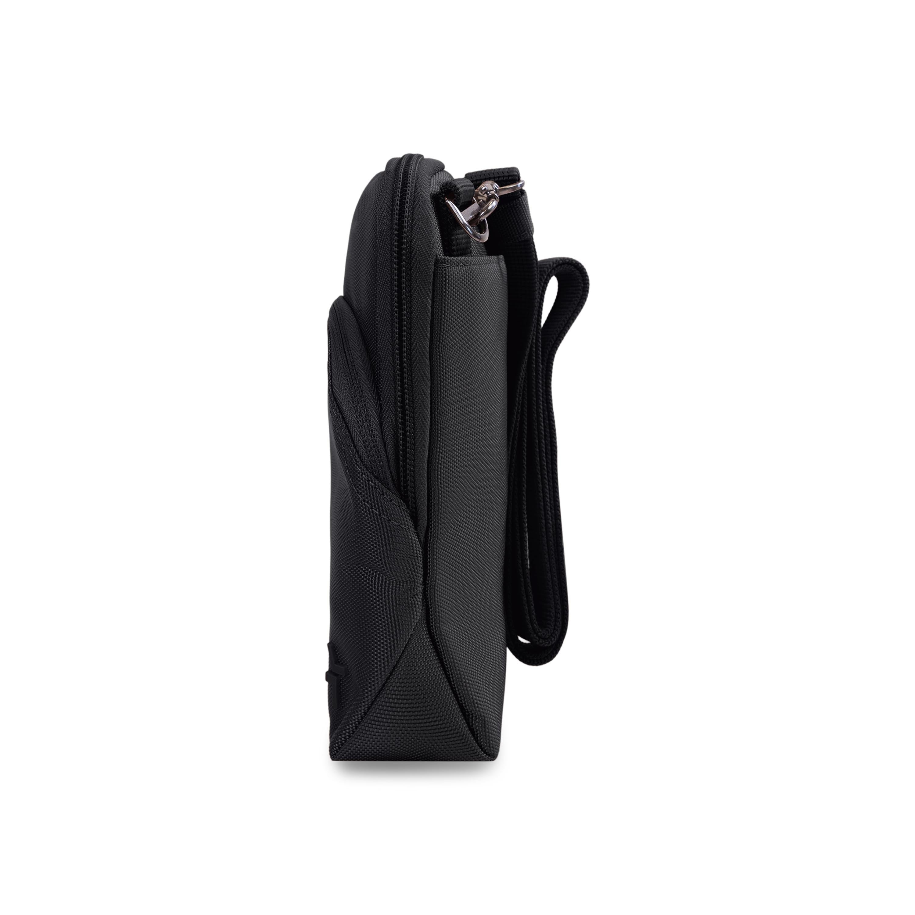 Shop Bentley Noir Tracker Secure Sac bandoulière antivol in Canada at only $59.99 4th look