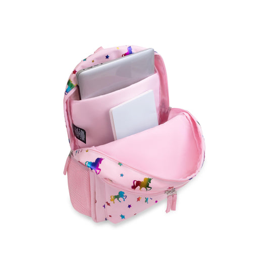 
                    Shop Bentley Pink Multi Tracker Unicorn Backpack in Canada at only $49.99 4th look
                  