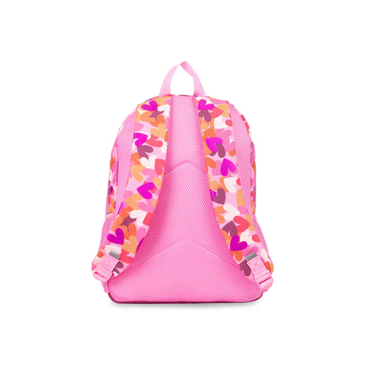 
                    Shop Bentley Pink Multi Tracker Heart Foil Backpack in Canada at only $49.99 5th look
                  