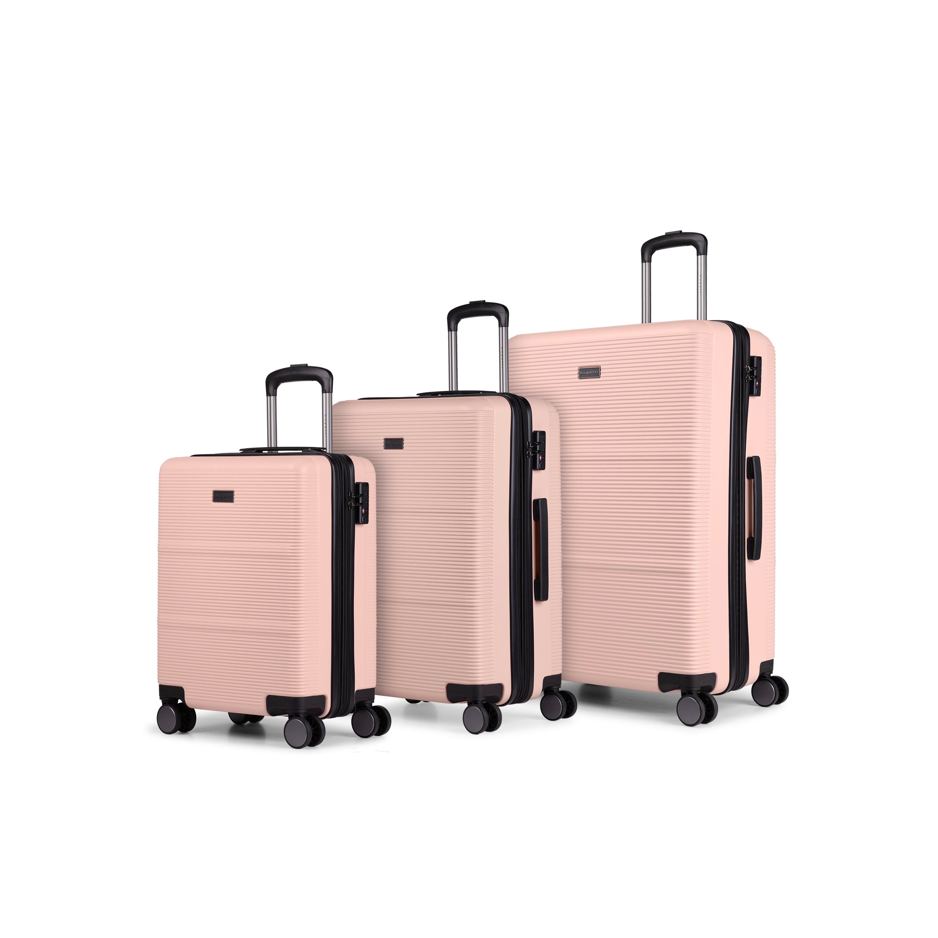 Shop Bentley Pink Ensemble de 3 valises Bugatti Brussels in Canada at only $239.99 21st look