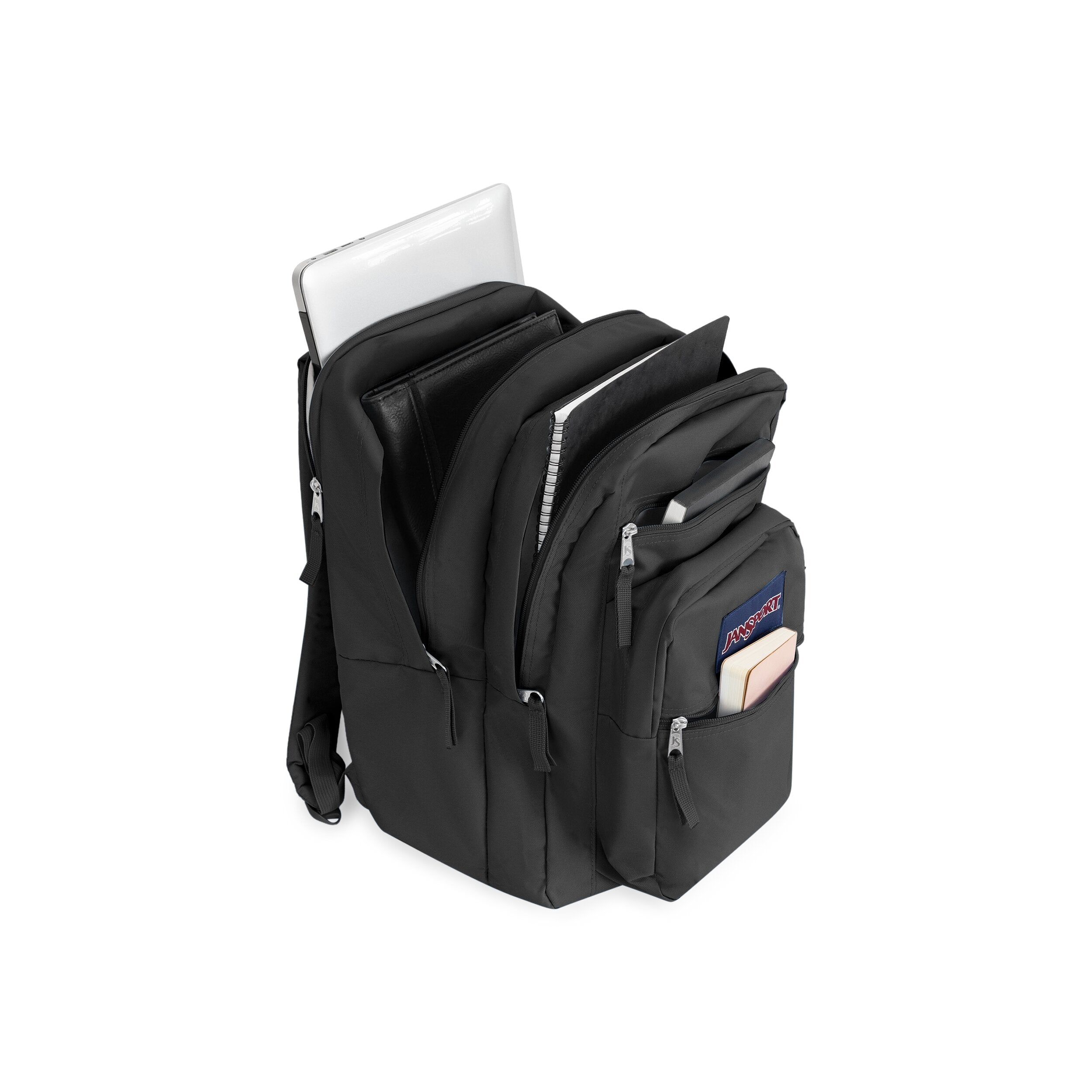Shop Bentley Jet Black Jansport Big Student Backpack in Canada at only $69.99 15th look