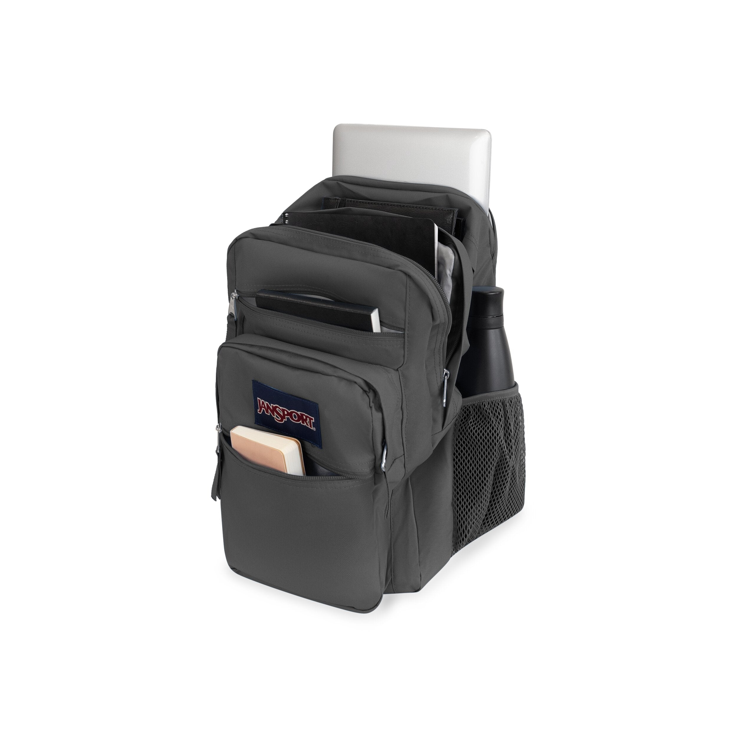 Shop Bentley Charcoal Jansport Big Student Backpack in Canada at only $69.99 9th look