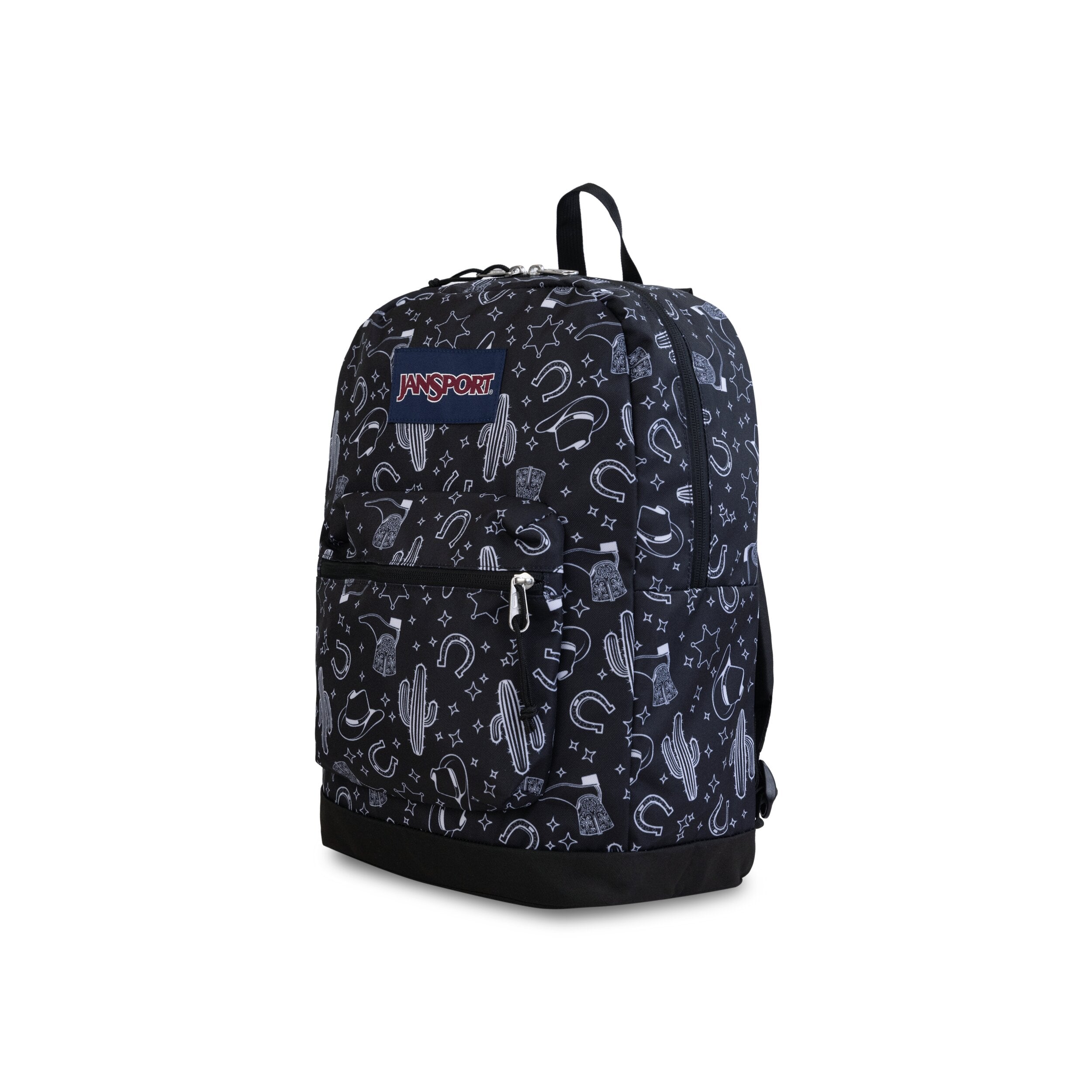 
          Shop Bentley Black & White Jansport Cross Town Plus Backpack in Canada at only $49.99 st look
        