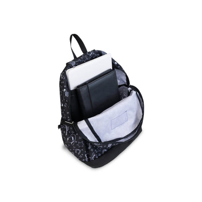 Shop Bentley Black & White Jansport Cross Town Plus Backpack in Canada at only $49.99 4th look