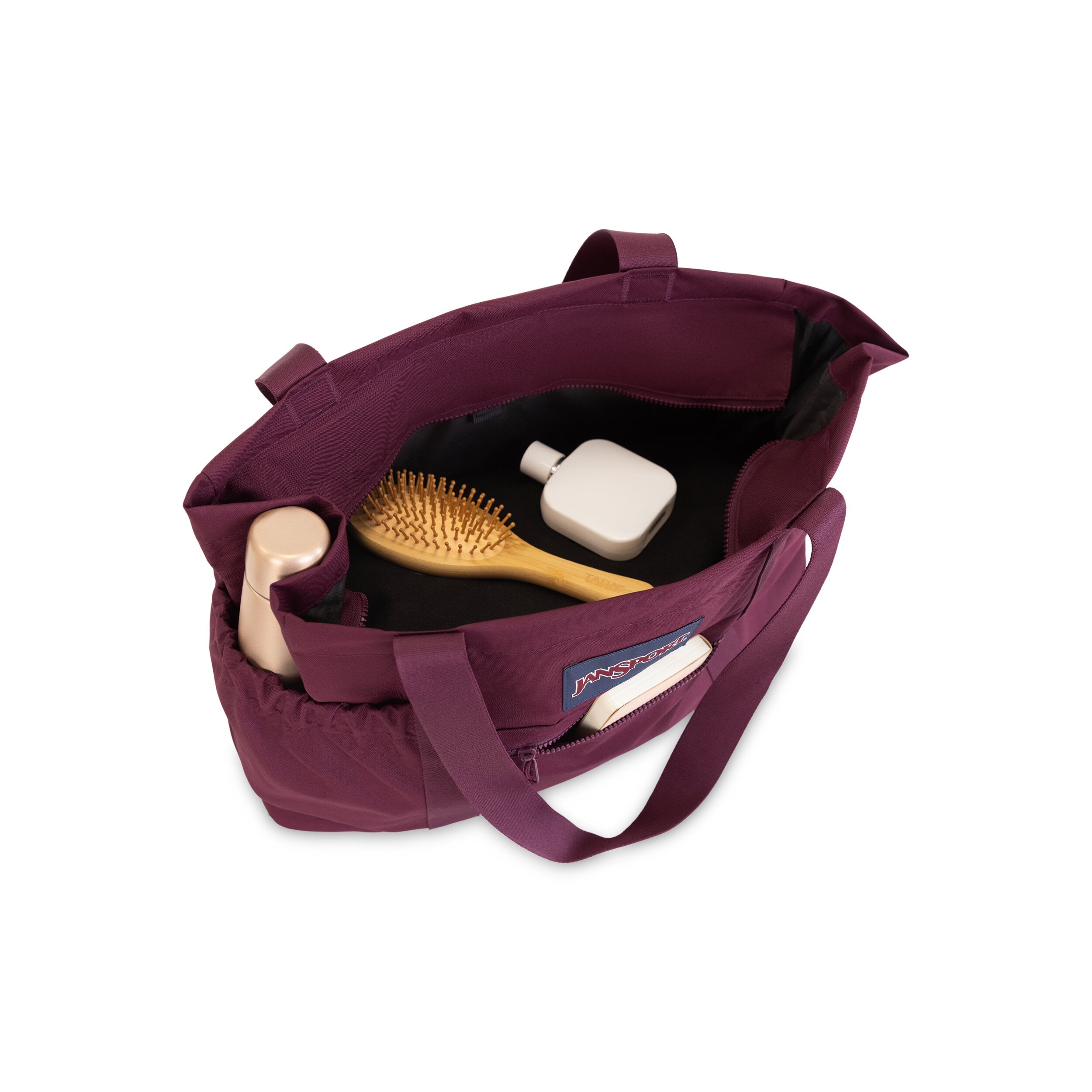 Shop Bentley Burgundy Jansport Large Day Tote in Canada at only $59.99 9th look