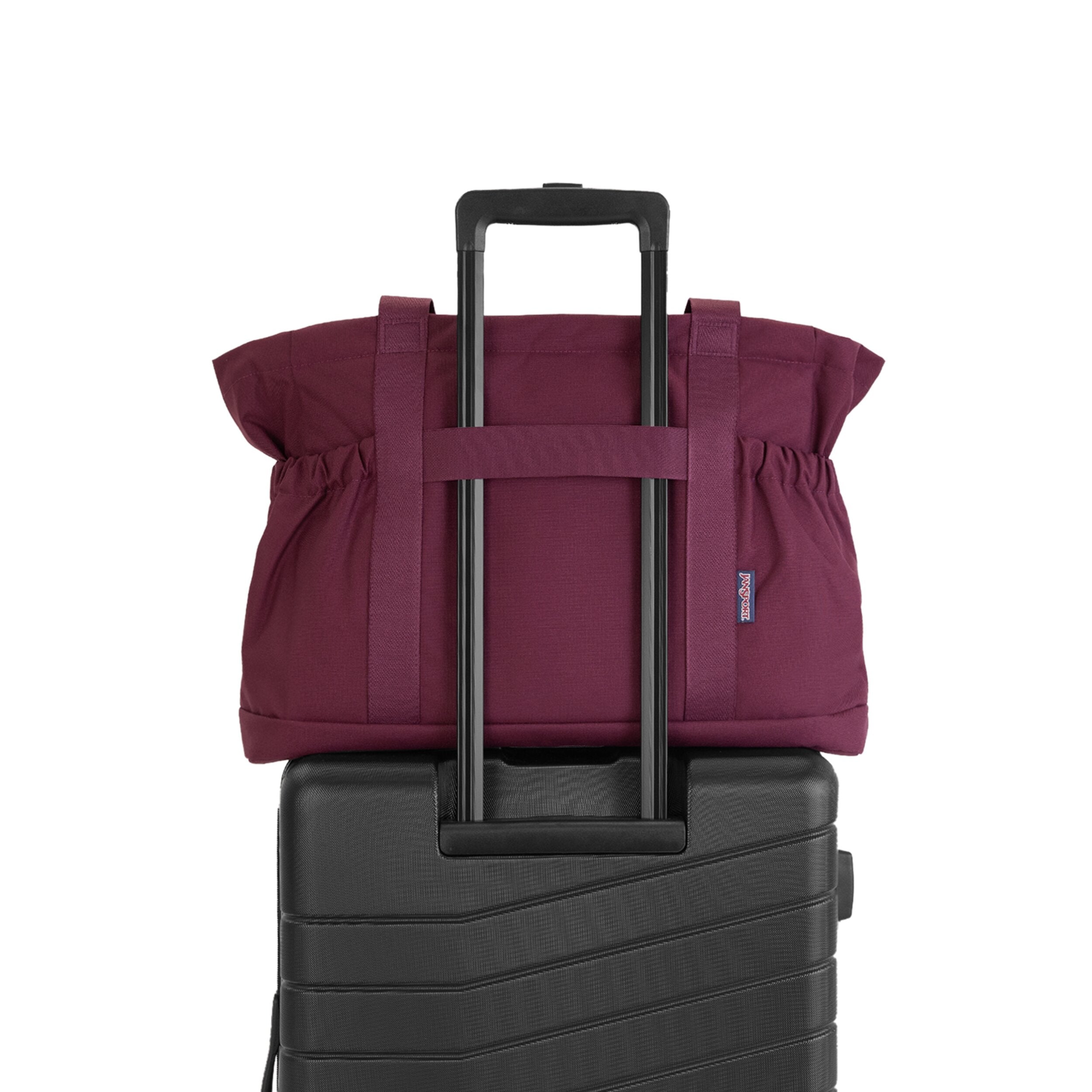 Shop Bentley Burgundy Jansport Large Day Tote in Canada at only $59.99 12th look