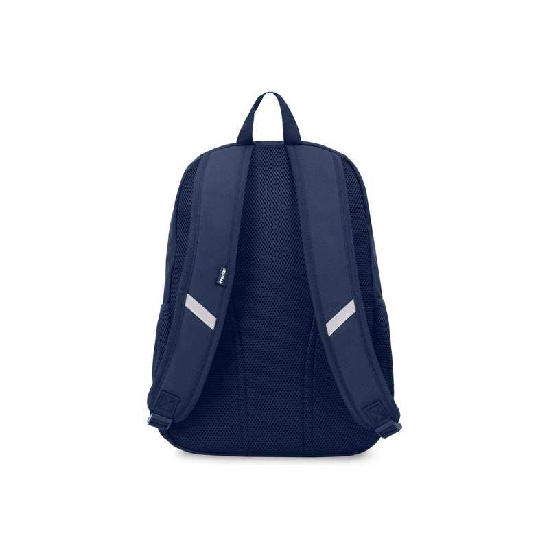 
        Shop Bentley Navy Tracker Baseline Backpack in Canada at only $39.99 12th look
      