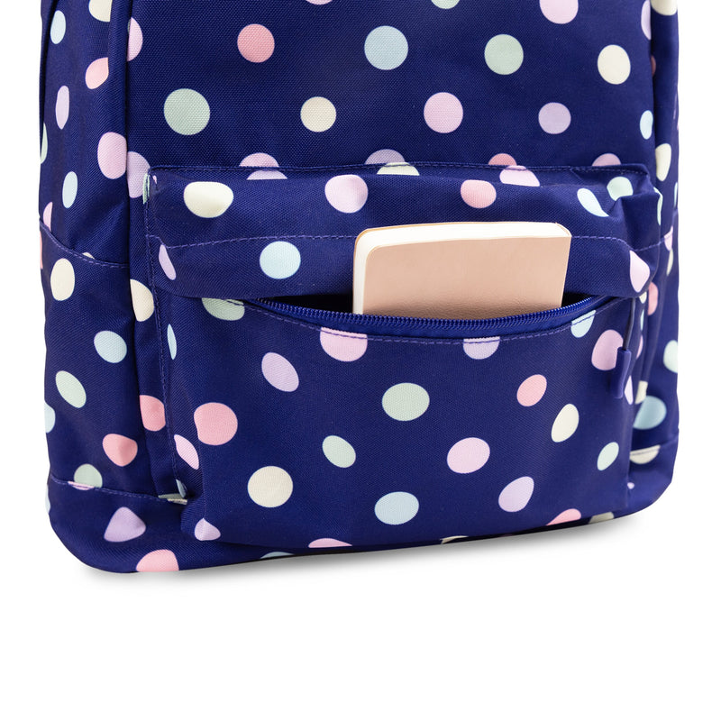 
        Shop Bentley Navy Tracker Polka Dot Backpack in Canada at only $23.99 3rd look
      