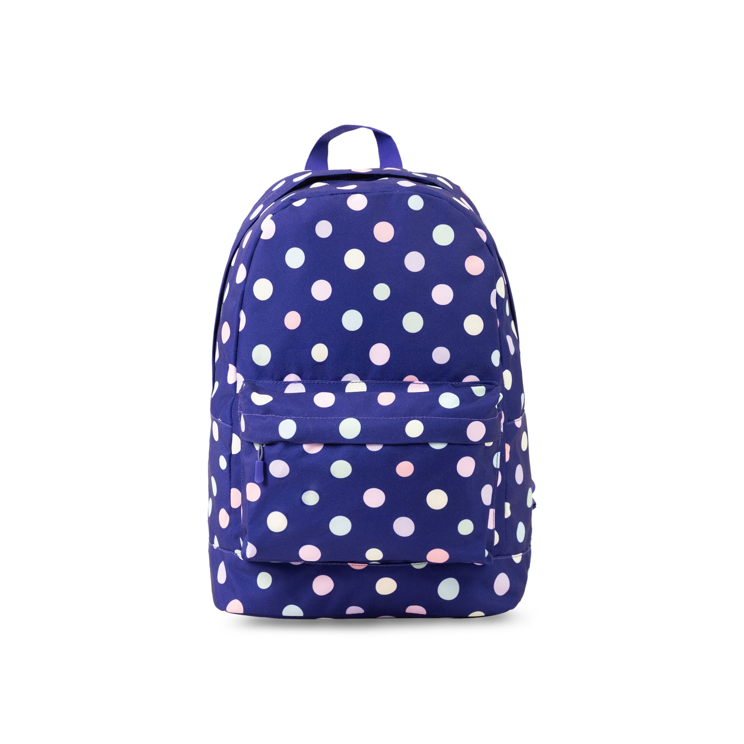
          Shop Bentley Navy Tracker Polka Dot Backpack in Canada at only $23.99 st look
        