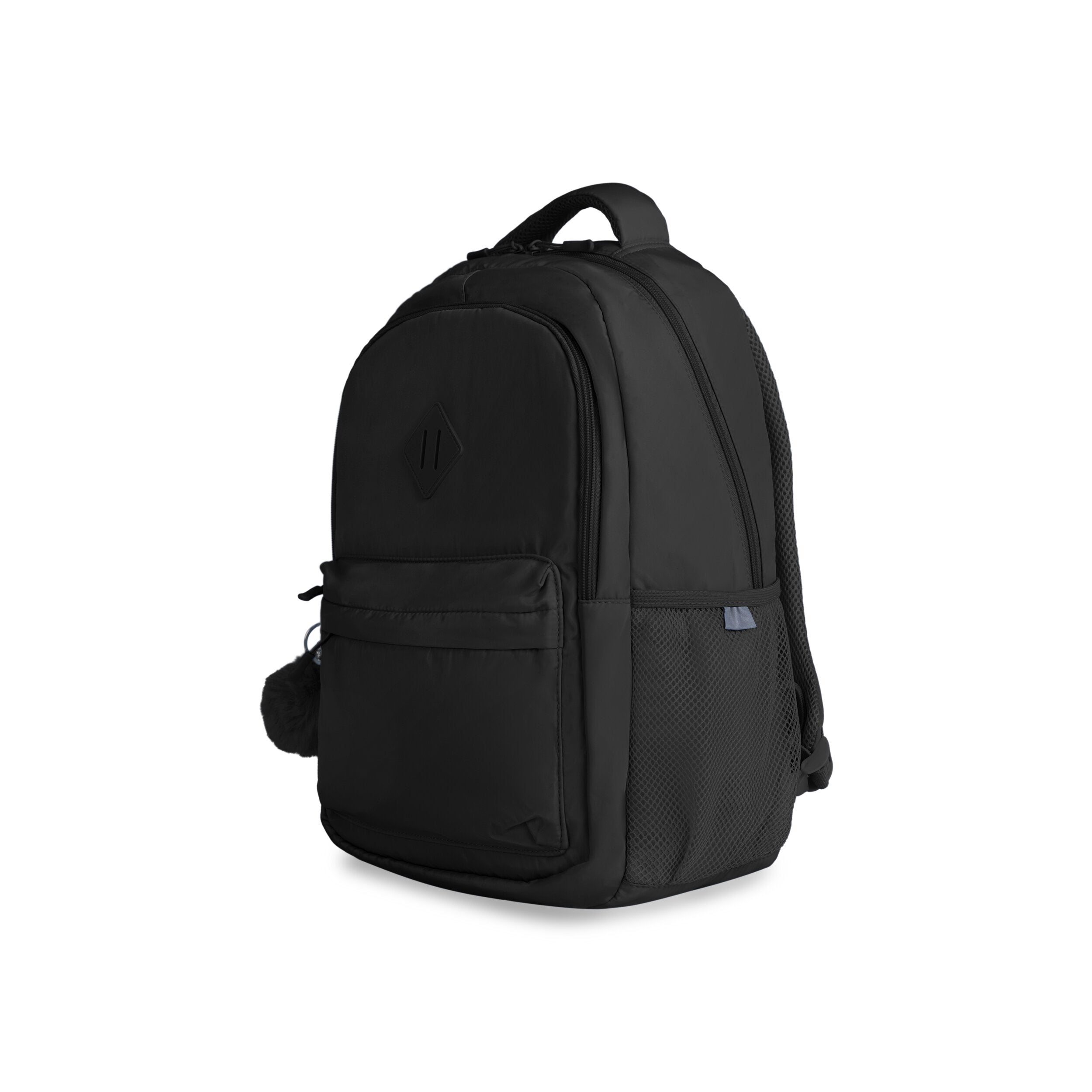 
          Shop Bentley Black Tracker Lula Pom Pom Backpack in Canada at only $49.99 st look
        