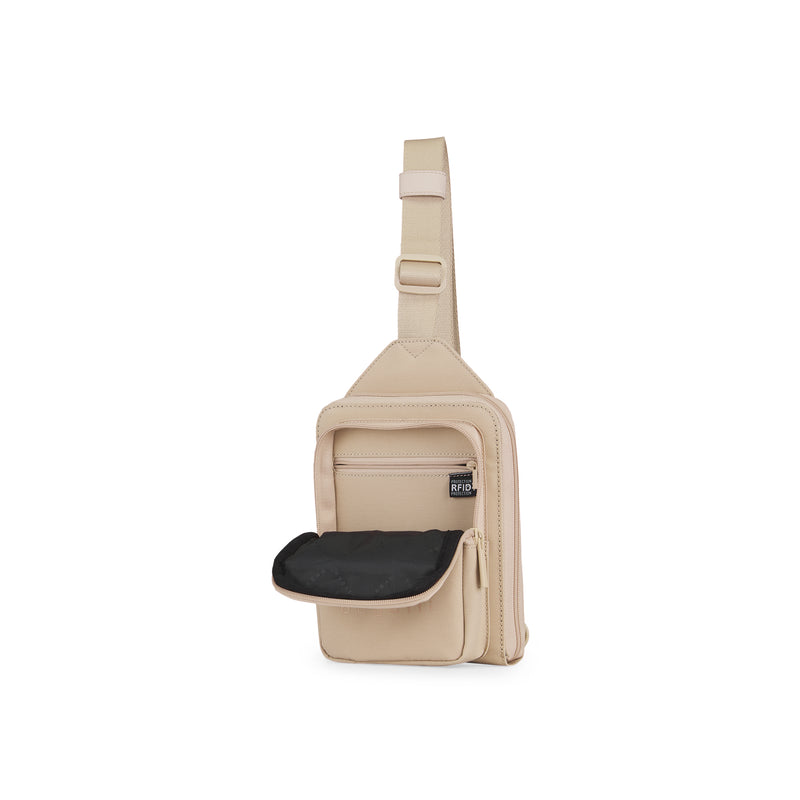 
        Shop Bentley Beige Bugatti Downtown Essentials Sling Bag in Canada at only $29.99 15th look
      