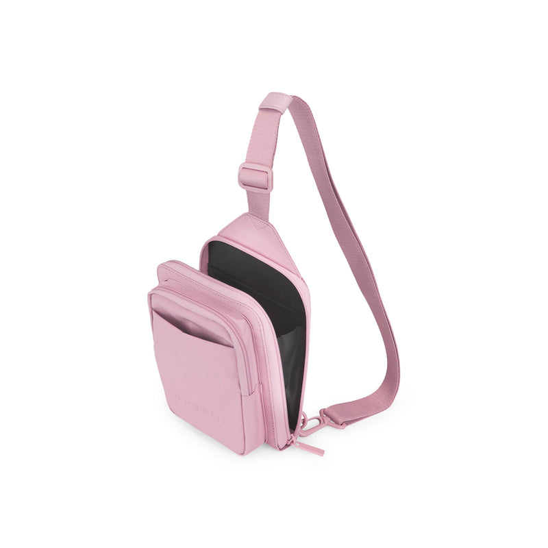 
        Shop Bentley Light Pink Bugatti Downtown Essentials Sling Bag in Canada at only $29.99 38th look
      