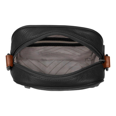 Shop Bentley Noir Sac à bandoulière vertical en cuir Champs Onyx in Canada at only $79.99 5th look