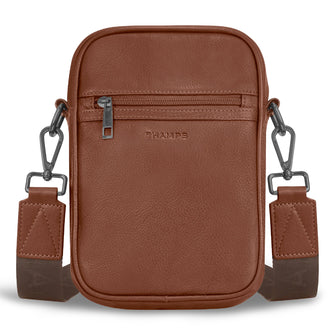 
                    Shop Bentley Brun Sac à bandoulière vertical en cuir Champs Onyx in Canada at only $79.99 1st look
                  