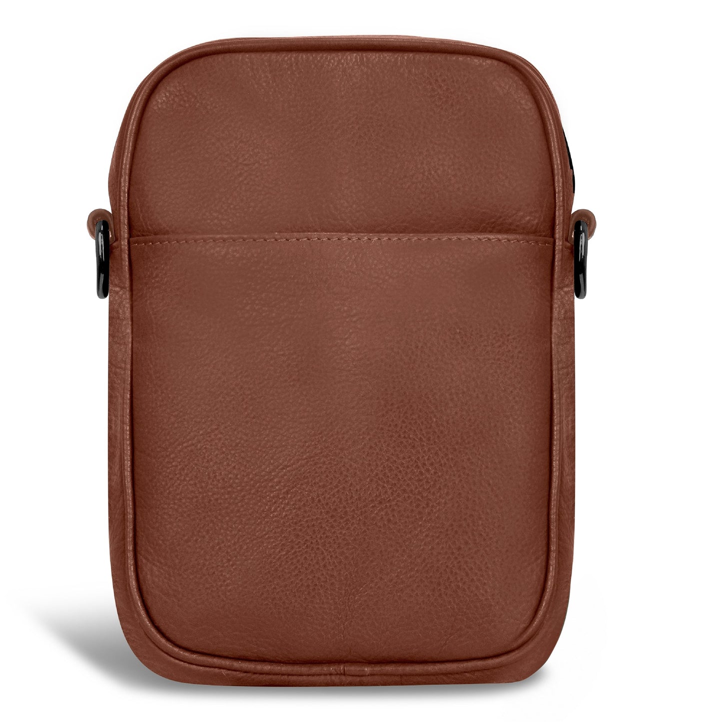 Sac à bandoulière vertical en cuir Champs Onyx