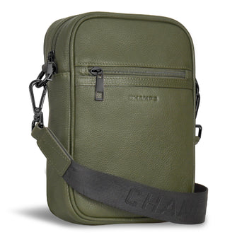 
                    Shop Bentley Kaki Sac à bandoulière vertical en cuir Champs Onyx in Canada at only $79.99 4th look
                  