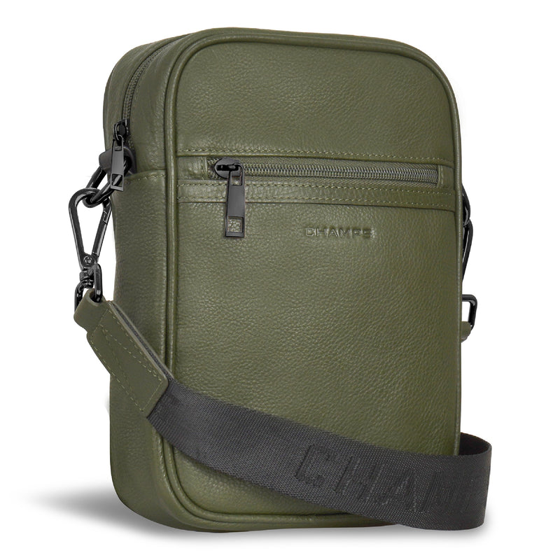 
        Shop Bentley Kaki Sac à bandoulière vertical en cuir Champs Onyx in Canada at only $79.99 14th look
      