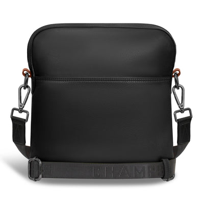 Shop Bentley Black Champs Onyx Leather Cross-Body Bag in Canada at only $89.99 3rd look