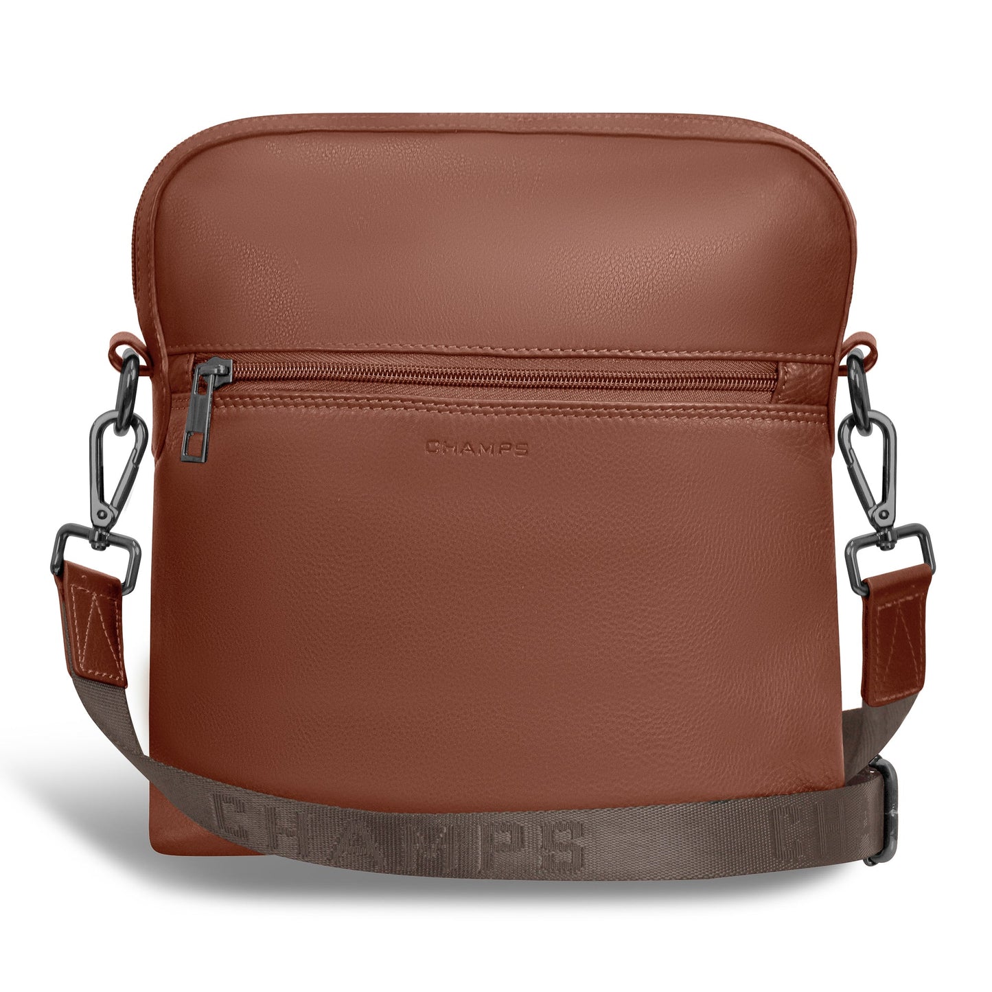 Sac à bandoulière en cuir Champs Onyx