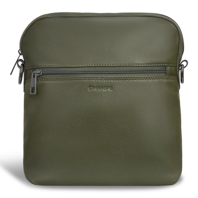 Shop Bentley Kaki Sac à bandoulière en cuir Champs Onyx in Canada at only $89.99 14th look