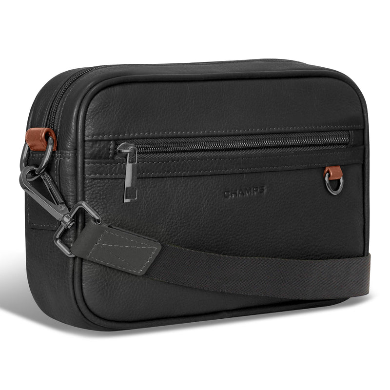 
        Shop Bentley Black Champs Onyx Leather Camera Bag in Canada at only $79.99 4th look
      