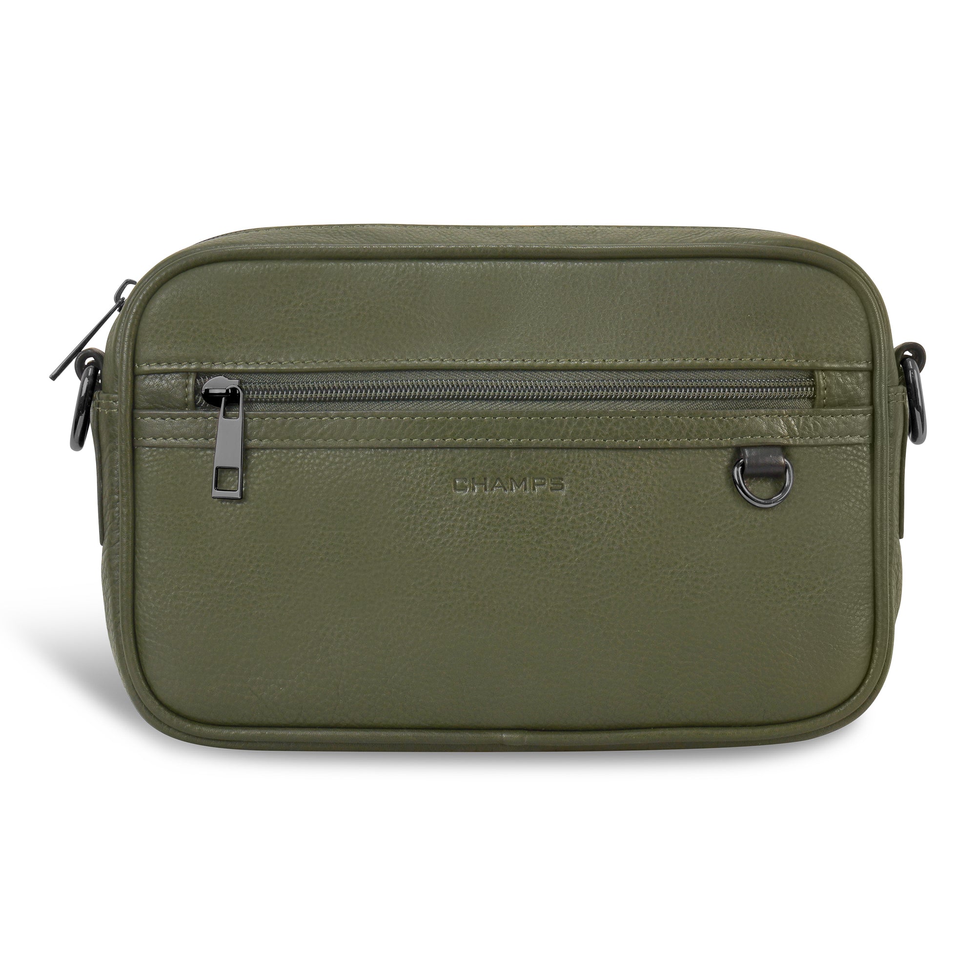 Shop Bentley Kaki Sac caméra en cuir Champs Onyx in Canada at only $79.99 14th look