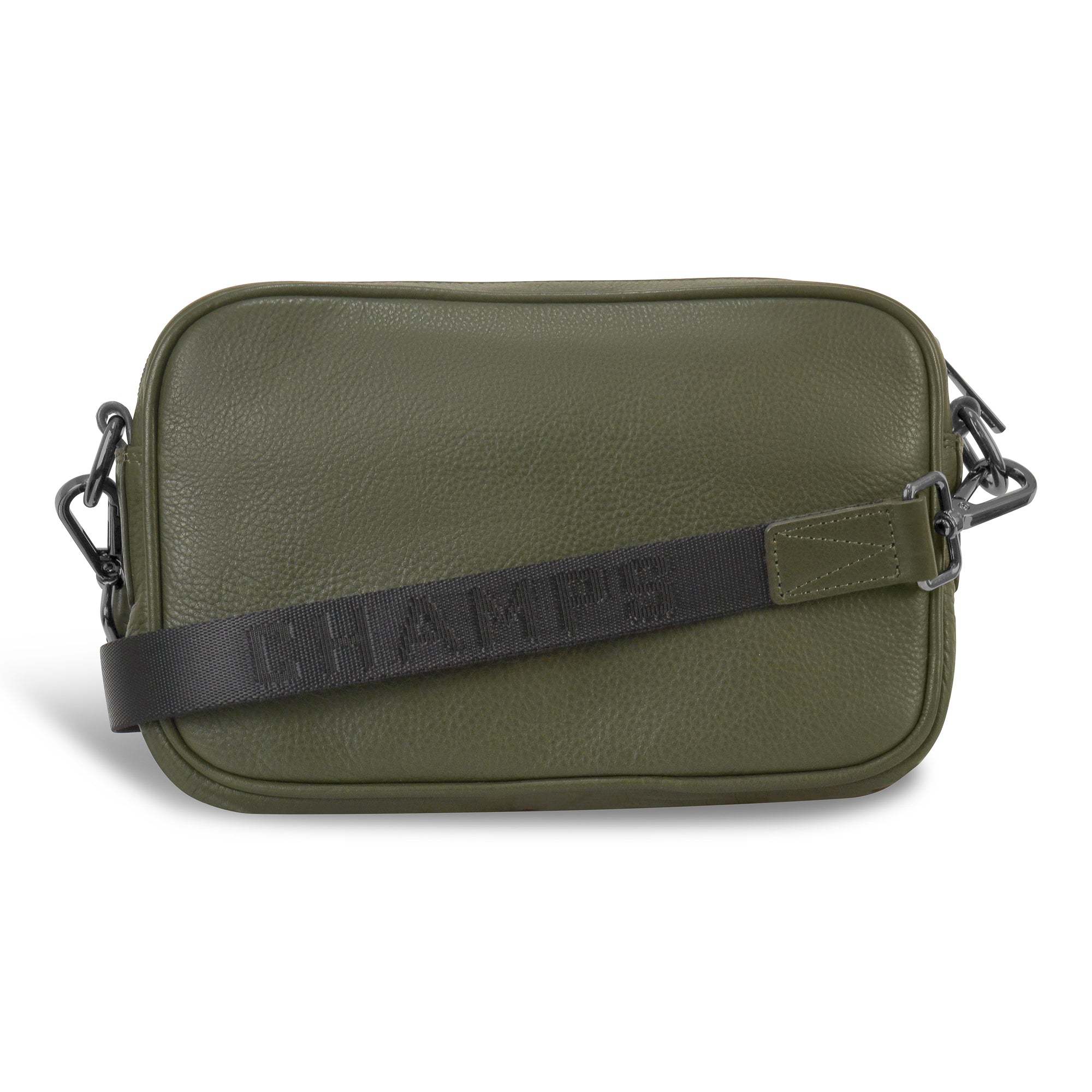 Shop Bentley Kaki Sac caméra en cuir Champs Onyx in Canada at only $79.99 15th look