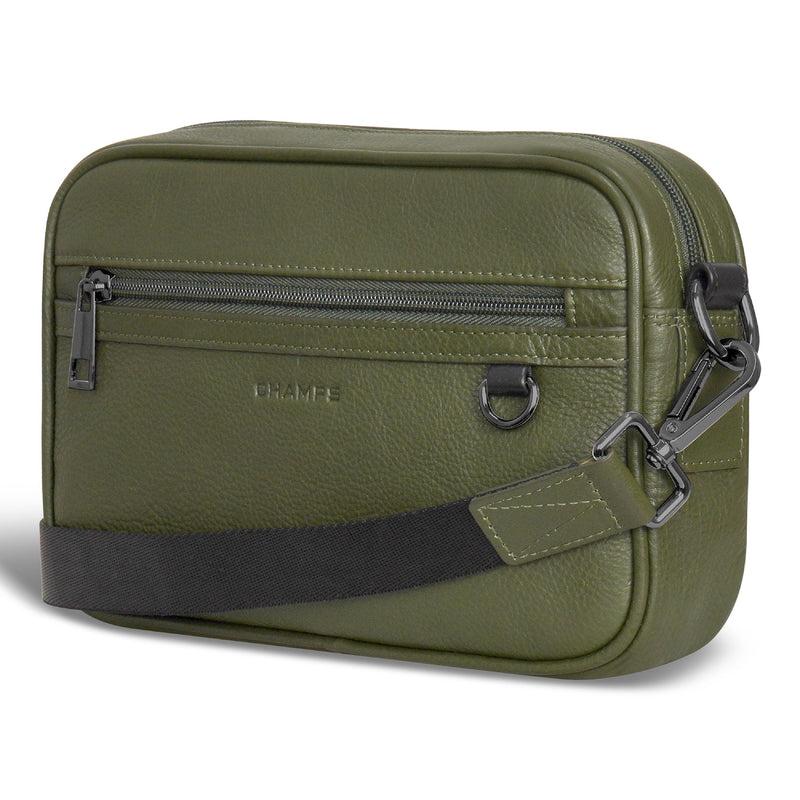
        Shop Bentley Khaki Champs Onyx Leather Camera Bag in Canada at only $79.99 17th look
      