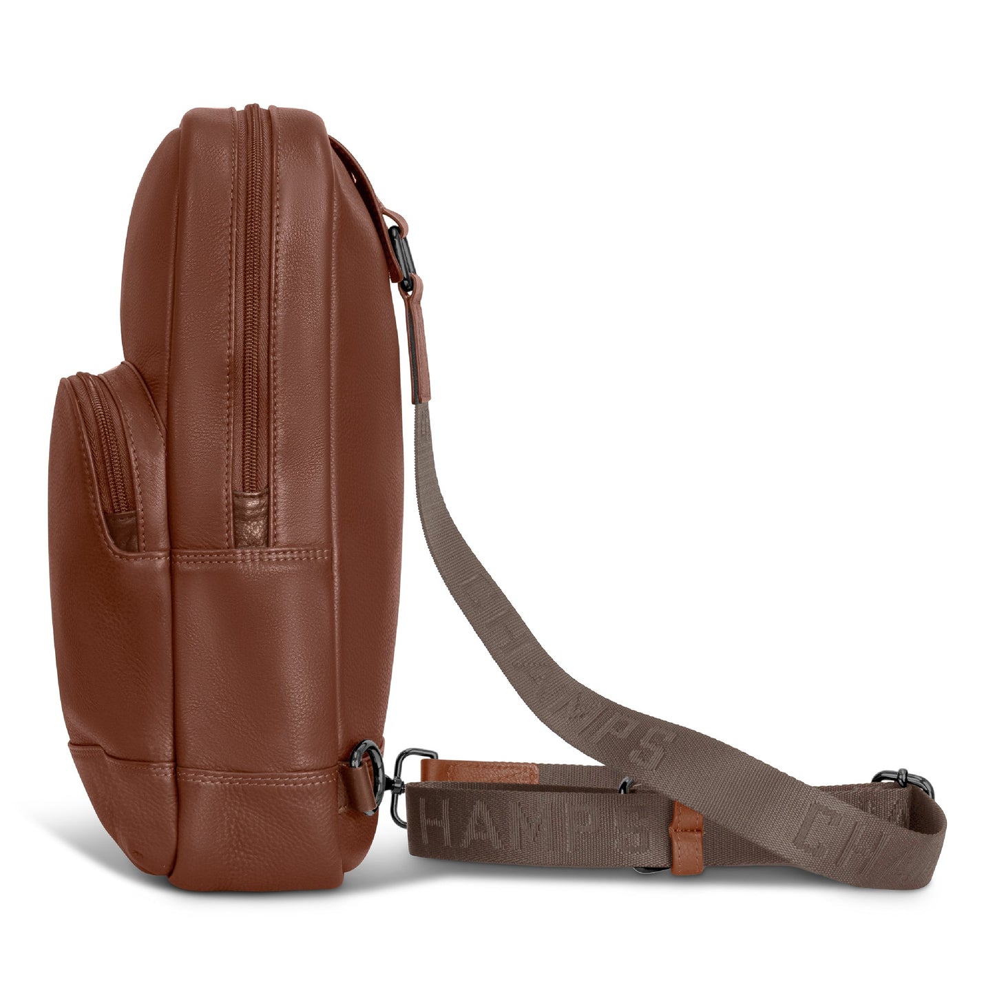 Champs Onyx Leather Sling Bag