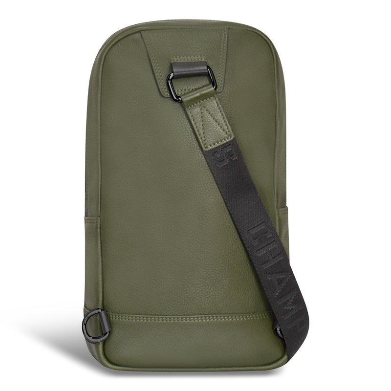 
        Shop Bentley Khaki Champs Onyx Leather Sling Bag in Canada at only $99.99 16th look
      