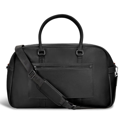 Shop Bentley Noir Sac de voyage en cuir Champs Onyx in Canada at only $174.99 4th look