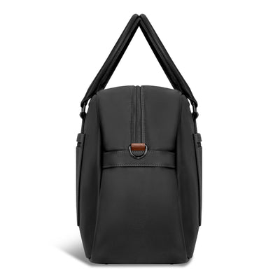 Shop Bentley Noir Sac de voyage en cuir Champs Onyx in Canada at only $174.99 6th look