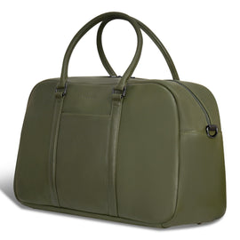 
                    Shop Bentley Khaki Champs Onyx Leather Duffle Bag in Canada at only $174.99 7th look
                  