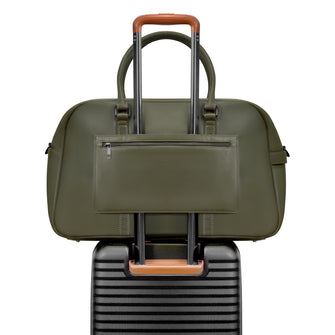 
                    Shop Bentley Kaki Sac de voyage en cuir Champs Onyx in Canada at only $174.99 8th look
                  