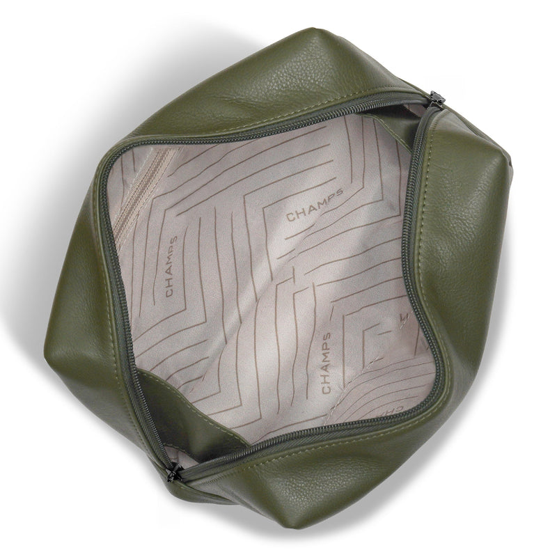 
        Shop Bentley Khaki Champs Onyx Leather Toiletry Bag in Canada at only $49.99 17th look
      