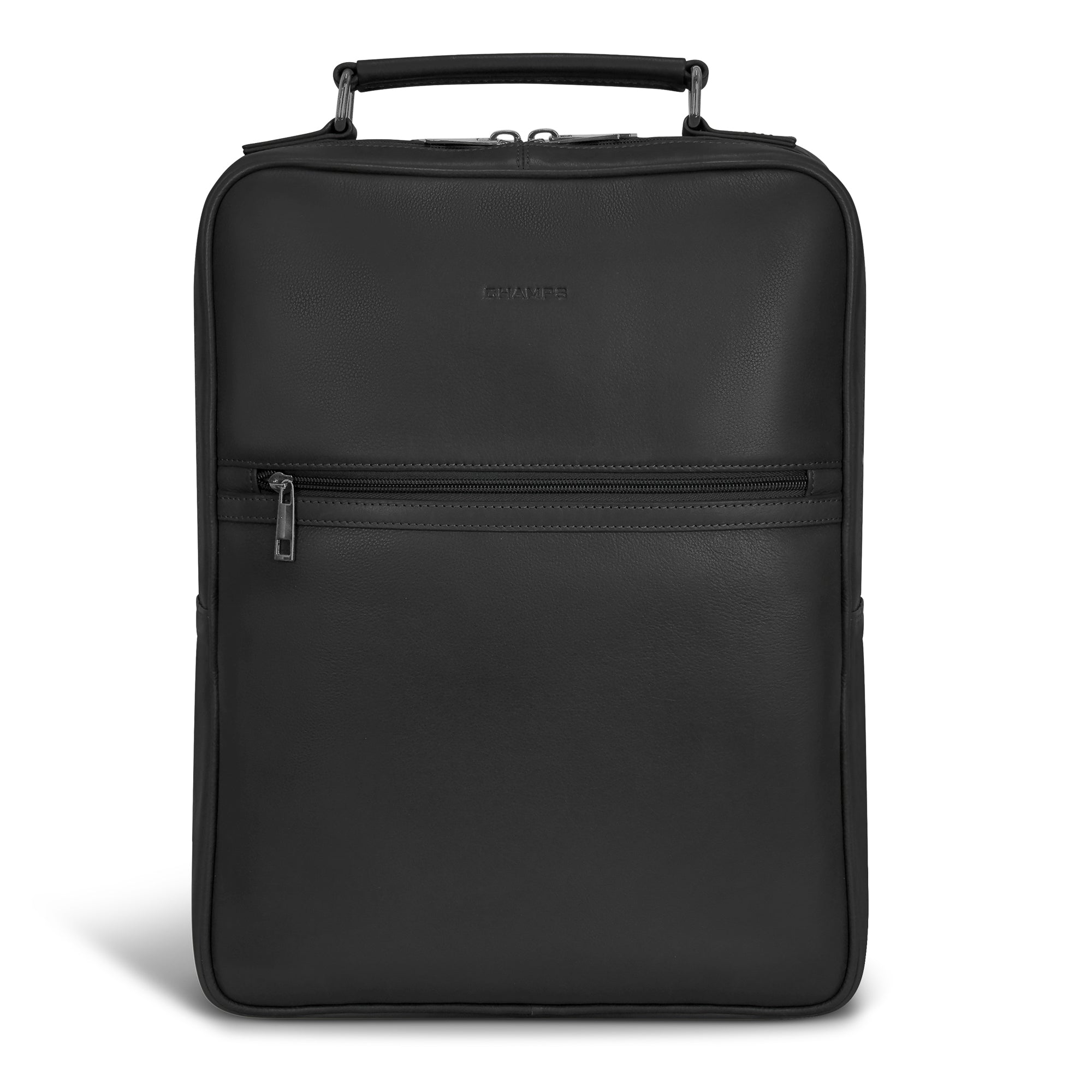
          Shop Bentley Black Champs Onyx Leather Compact Backpack in Canada at only $149.99 st look
        