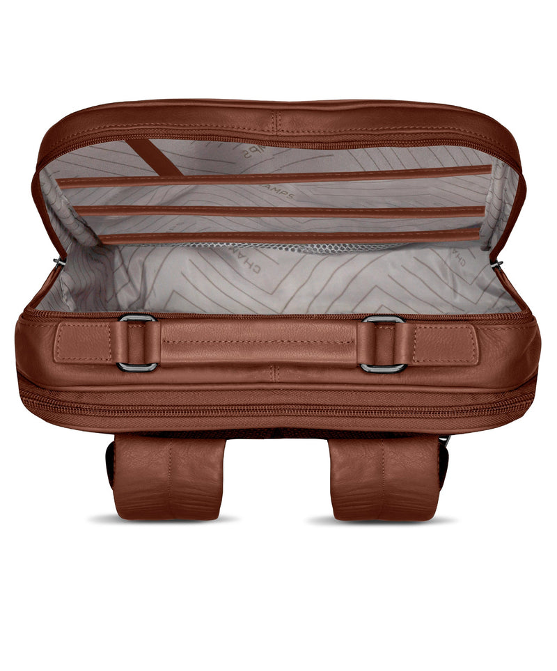 
        Shop Bentley Brown Champs Onyx Leather Compact Backpack in Canada at only $149.99 15th look
      
