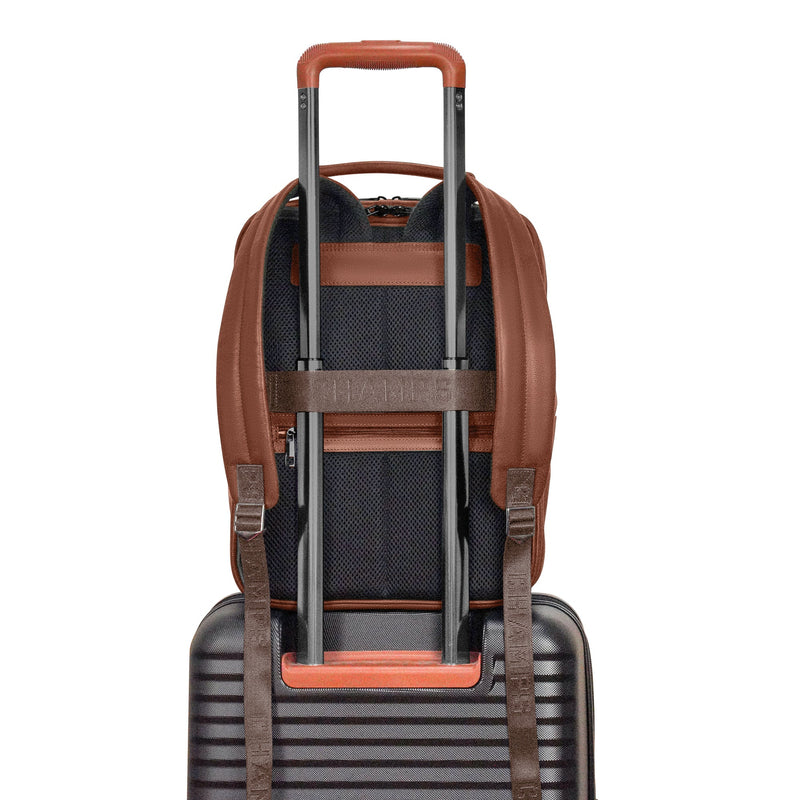 
        Shop Bentley Brown Champs Onyx Leather Compact Backpack in Canada at only $149.99 17th look
      