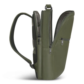 
                    Shop Bentley Khaki Champs Onyx Leather Compact Backpack in Canada at only $149.99 9th look
                  