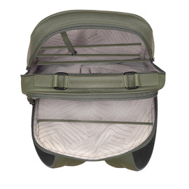 
                    Shop Bentley Khaki Champs Onyx Leather Compact Backpack in Canada at only $149.99 7th look
                  