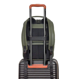 
                    Shop Bentley Khaki Champs Onyx Leather Compact Backpack in Canada at only $149.99 8th look
                  